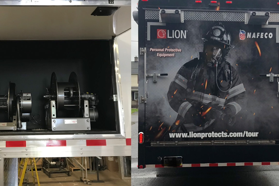 training trailers for fire ems